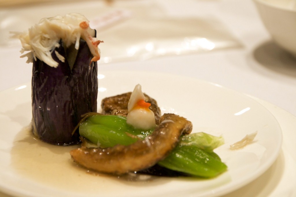 Crab-Stuffed Eggplant