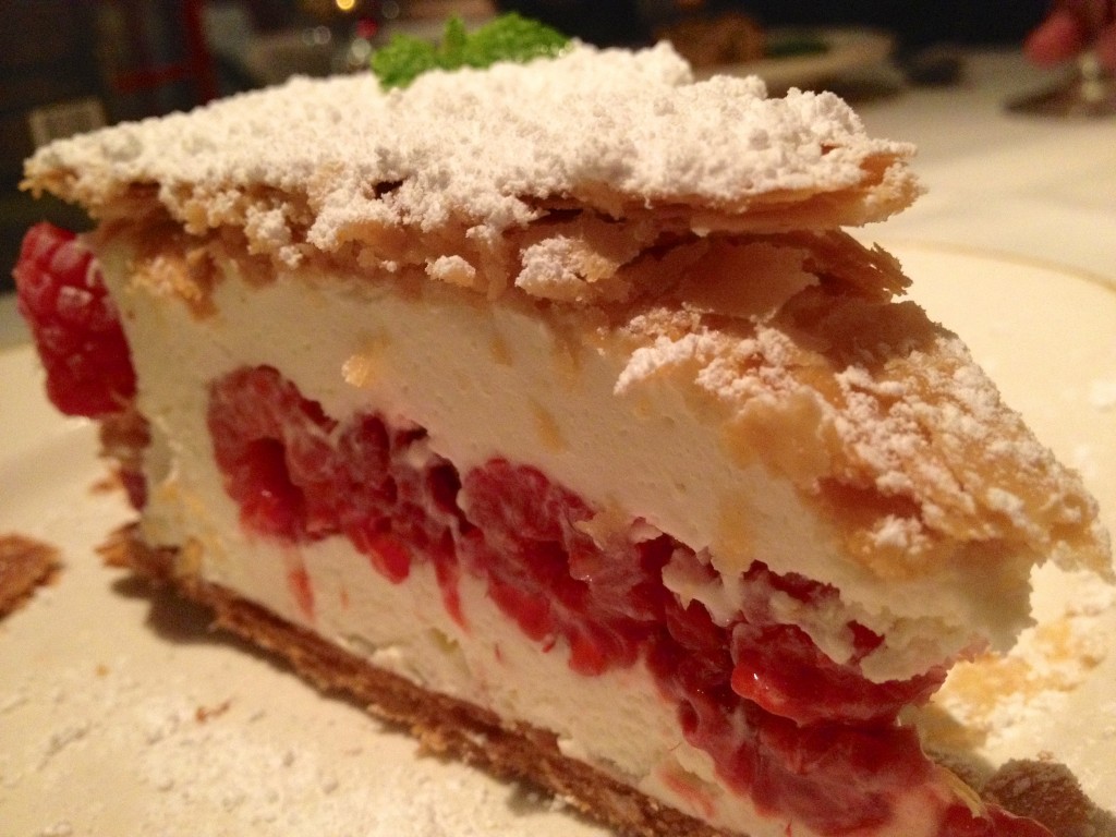 raspberry creme pastry